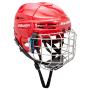 Casque Bauer IMS 5.0 Combo (II) Couleur bauer : Rouge / RED